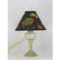 Hellbraune Und Klare Akzentlampe Mit Obst-Lampenschirm von AlbertEstateLtd