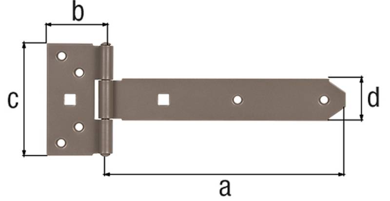 Alberts® DURAVIS® Kreuzgehänge 192mm Perlbeige RAL 1035 von Alberts