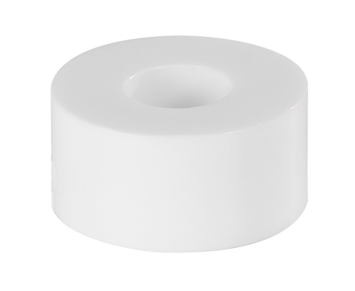 Alberts® Distanzhülse,KST weiß,Außen ⌀20 mm,Höhe 10 mm,Innen ⌀8,5 mm,verpackt à 15 St. von Alberts