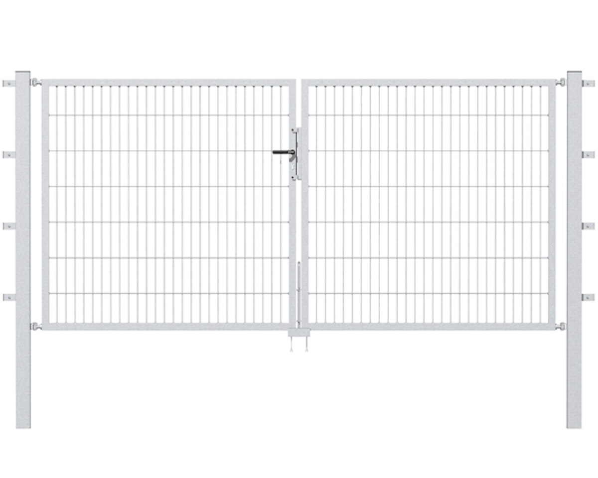Alberts® Flexo Doppeltor Typ 6/5/6 -1400 mm-2500 mm-feuerverzinkt von Alberts