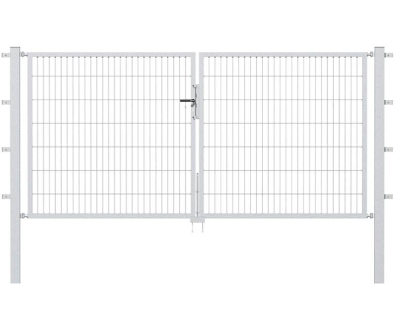Alberts® Flexo Doppeltor Typ 6/5/6 -2000 mm-4000 mm-anthrazit von Alberts