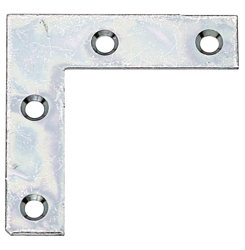 Alberts® Möbelwinkel, galvanisch verzinkt dickschichtpassiviert, HxLxB 40x40x10 mm, verpackt à 12 St. 336868 von Alberts
