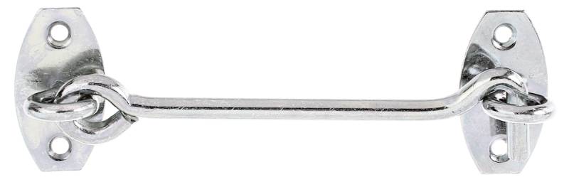 Alberts® Sturmhaken,a.Platte,galvanisch verzinkt dickschichtpassiviert,z.Einschrauben,Haken ⌀5,8 mm,Karte à 1St. 903855 von Alberts