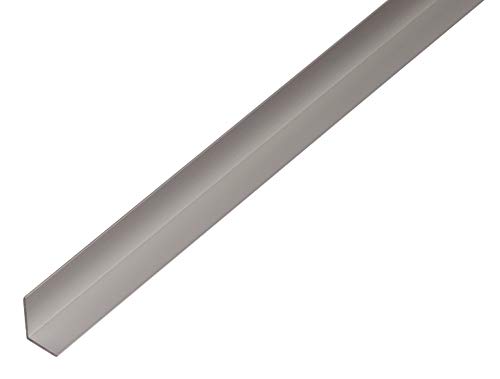 Alberts 030401 Winkelprofil | Aluminium, silberfarbig eloxiert | 1000 x 14,5 x 11,5 mm von Alberts