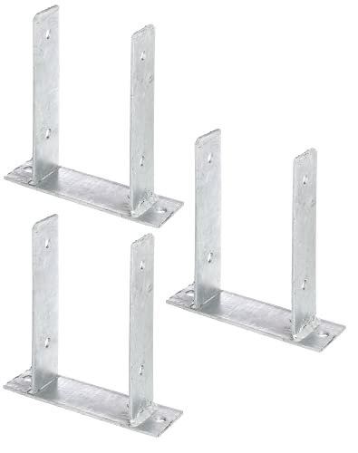 Alberts 213046 U-Pfostenträger | zum Aufschrauben | feuerverzinkt | lichte Breite 121 mm | 3er Set Alberts 213046 U-Pfostenträger | zum Aufschrauben | feuerverzinkt | lichte Breite 121 mm | 3er Set von Alberts