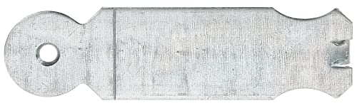 Alberts 307783 Mauerkralle | abgerundet | sendzimirverzinkt | zum Einbetonieren | 110 x 30 mm von Alberts