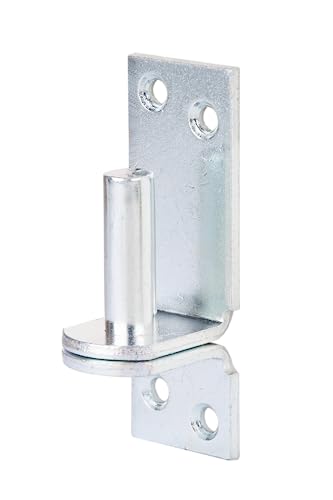 Alberts 311230 Kloben auf Platte | in den Ausführungen mit DI oder DII-Haken | galvanisch verzinkt, dickschichtpassiviert | Dornmaß Ø13 mm | Platte 100 x 35 mm von Alberts