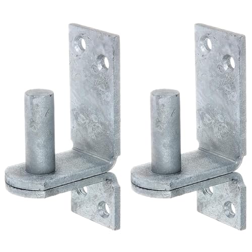 Alberts 311452 Kloben auf Platte | in den Ausführungen mit DI oder DII-Haken | feuerverzinkt | Dornmaß Ø16 mm | Platte 113 x 40 mm (Packung mit 2) von Alberts