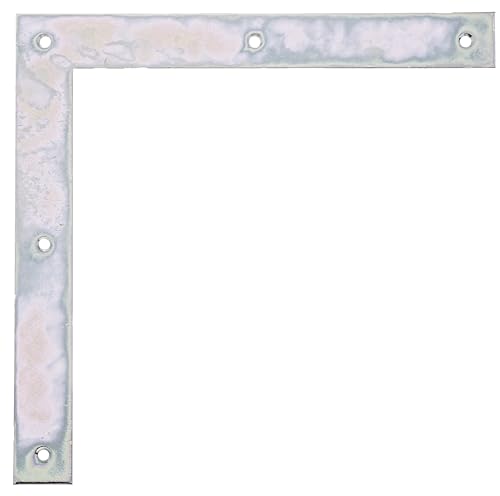 Alberts 312558 Tor-Winkel | galvanisch verzinkt, dickschichtpassiviert | 250 x 250 x 30 mm von Alberts