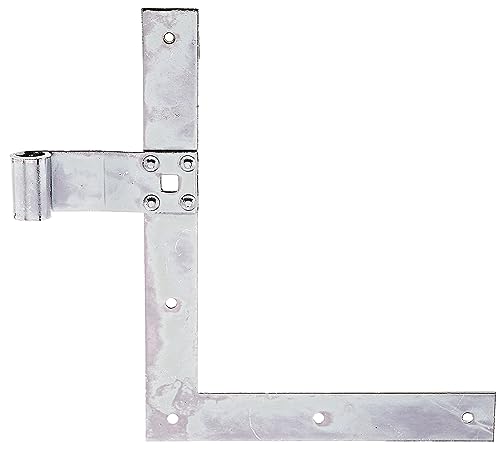 Alberts 313319 Fensterladen-Winkelband | Abschluss gerade oder Karpfenschwanz für oben oder unten | galvanisch verzinkt, dickschichtpassiviert | Rolle: Ø13 mm | Größe 250 x 200 x 30 mm von Alberts