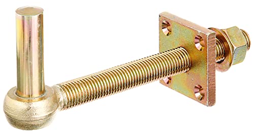 Alberts 318994 Kloben | ohne Stütze, verstellbar | galvanisch gelb verzinkt | Dornmaß Ø16 mm | Länge 180 mm von Alberts