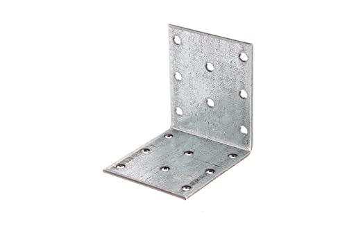 Alberts 331481 Lochplattenwinkel | sendzimirverzinkt | 60 x 60 x 50 mm von Alberts