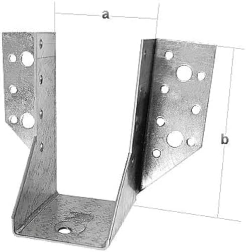 Alberts 334512 Balkenschuh | Typ A | sendzimirverzinkt | 50 x 105 mm von Alberts