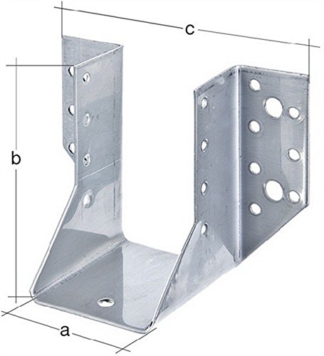 Alberts 335007 Balkenschuh | Typ A | sendzimirverzinkt | 160 x 200 mm von Alberts