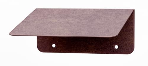 Alberts 355289 Vogelhäuschen Schrägschutzdach | Vogelfutterhaus aus Stahl in verschiedenen Trendfarben | Vogelhaus zum aufhängen oder hinstellen | Größe 140 x 125 x 66 mm von Alberts