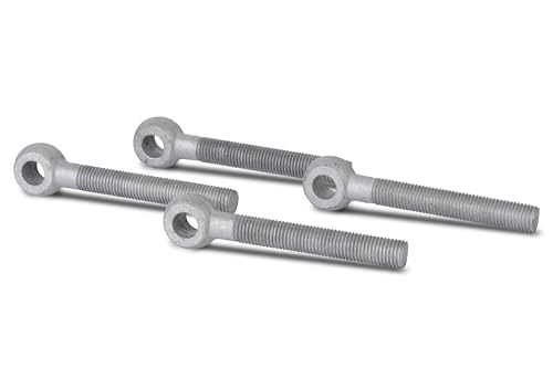 Alberts 410841 Augenschraube ohne Zubehör | passend zu Torbändern | feuerverzinkt | Gewinde M20 | Anfang Gewindestange - Mitte Augenschraube 150 mm | 2er Set Alberts 410841 Augenschraube ohne Zubehör | passend zu Torbändern | feuerverzinkt | Gewinde M20 | Anfang Gewindestange - Mitte Augenschraube 150 mm | 2er Set von Alberts