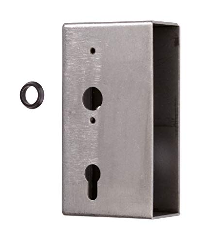Alberts 417086 Schlosskasten | ohne Schloss, passend zu Schlössern Typ 2784 | Stahl | Dornmaß 60 mm | 173 x 93 x 40 mm von Alberts