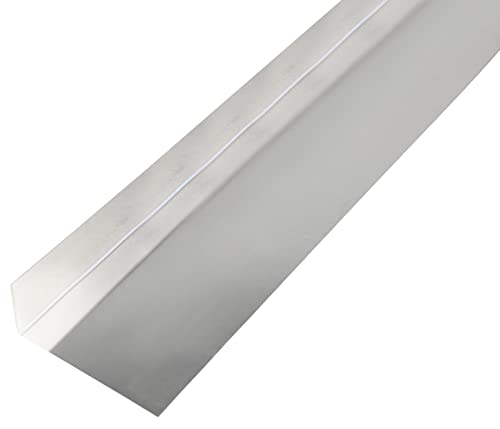 Alberts 462819 Glattblech | gekantet, L-Form | Aluminium, natur | 2000 x 68 x 30 mm von Alberts