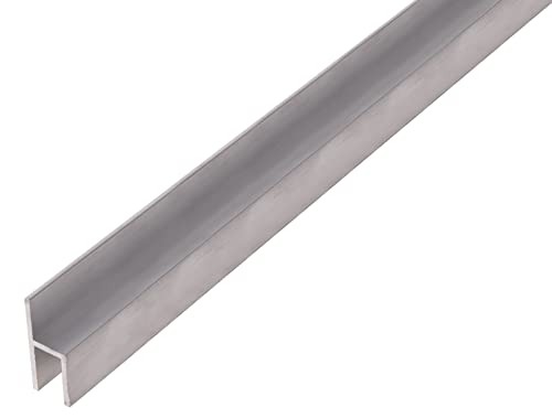 Alberts 469986 Stuhlprofil | BA-Profil | Aluminium, natur | lichte Breite 8 mm | 2000 x 26 x 11 mm von Alberts