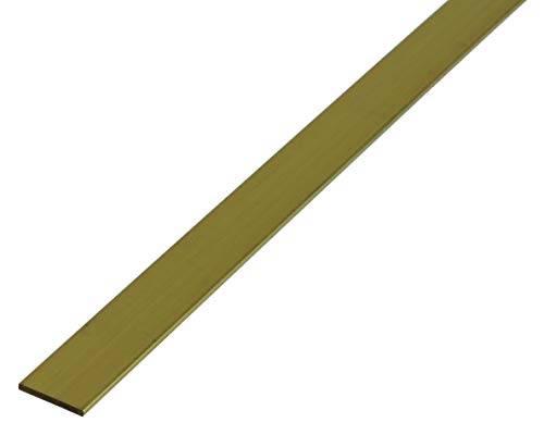 Alberts 470937 Flachstange | Messing | 1000 x 20 x 2 mm von Alberts