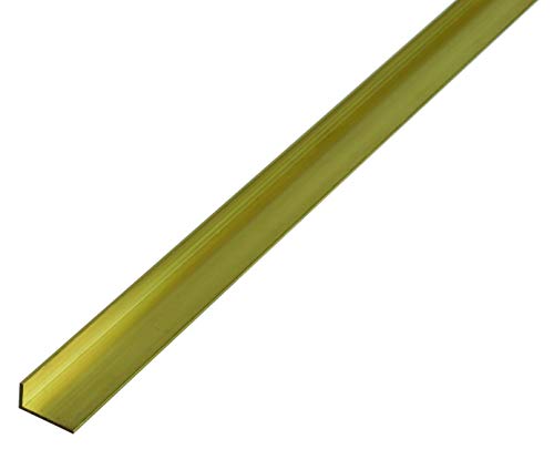Alberts 471538 Winkelprofil | Messing | 1000 x 20 x 10 mm von Alberts