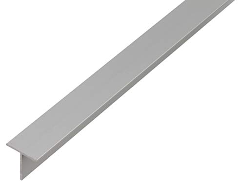 Alberts 472092 T-Profil | Aluminium, natur | 1000 x 15 x 15 mm von Alberts