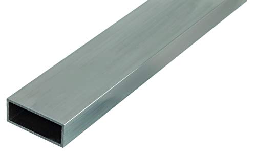 Alberts 472979 Rechteckrohr | Aluminium, natur | 1000 x 50 x 20 mm von Alberts