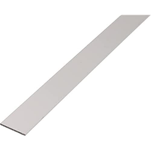 Alberts 473051 Flachstange | Aluminium, silberfarbig eloxiert | 1000 x 40 x 3 mm von Alberts