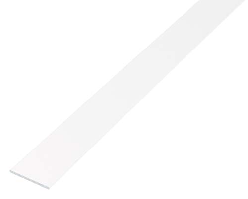 Alberts 474201 Flachstange | Aluminium, weiß | 1000 x 30 x 2 mm Alberts 474201 Flachstange | Aluminium, weiß | 1000 x 30 x 2 mm von Alberts