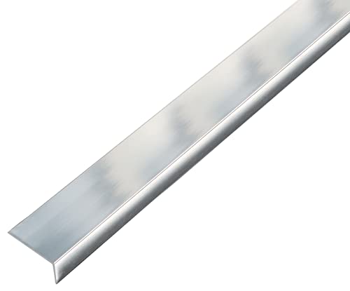 Alberts 488635 Winkelprofil | selbstklebend | Aluminium, chromdesign | 2000 x 25 x 15 mm von Alberts