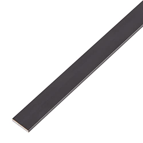 Alberts 489366 Flachstange | Aluminium, schwarz eloxiert | 1000 x 15 x 2 mm von Alberts