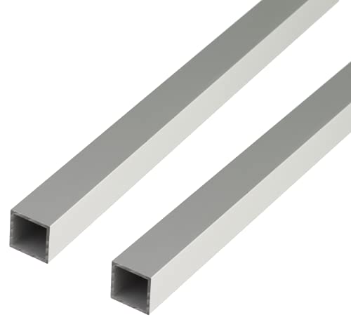 Alberts 497699 Vierkantrohr | Aluminium, silberfarbig eloxiert | 1000 x 40 x 40 mm | 2er Set Alberts 497699 Vierkantrohr | Aluminium, silberfarbig eloxiert | 1000 x 40 x 40 mm | 2er Set von Alberts