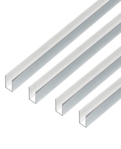Alberts 499334 U-Profil | Aluminium, chromdesign | 1000 x 10 x 10 mm | 4er Set Alberts 499334 U-Profil | Aluminium, chromdesign | 1000 x 10 x 10 mm | 4er Set von Alberts