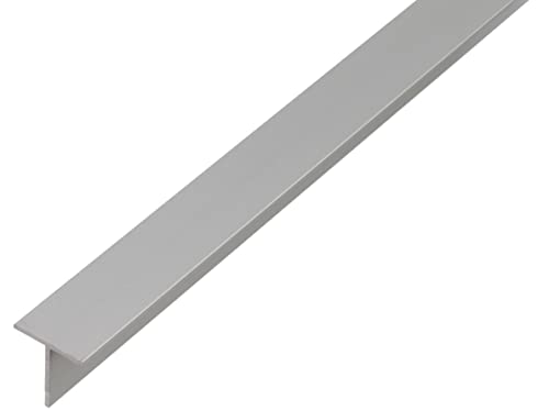 Alberts 499877 BA-Profil T-Form | Aluminium, natur | 2600 x 15 x 15 x 1,5 mm von Alberts