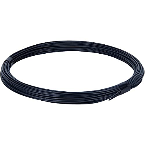 Alberts 530365 Spanndraht | verzinkt, anthrazit kunststoffbeschichtet | Draht-Ø 3,8 mm | Länge 55 m von Alberts