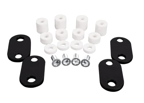 Alberts 557775 Befestigungsset für individuell angefertigte Fenstergitter | 4er Set mit Winkel & Schrauben zum Klappen für Fenster-Gitter im Innenbereich Alberts 557775 Befestigungsset für individuell angefertigte Fenstergitter | 4er Set mit Winkel & Schrauben zum Klappen für Fenster-Gitter im Innenbereich von Alberts
