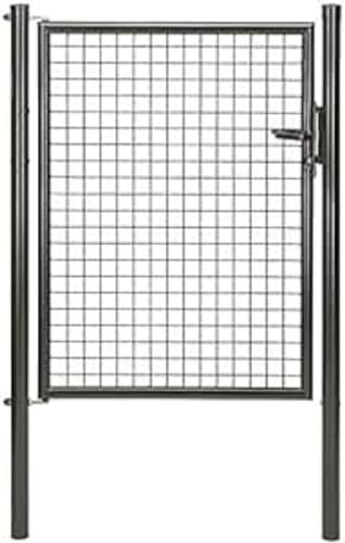 Alberts 600112 Wellengitter-Einzeltor | verschiedene Breiten und Höhen | anthrazit-metallic | Breite 100 cm | Höhe 125 cm Alberts 600112 Wellengitter-Einzeltor | verschiedene Breiten und Höhen | anthrazit-metallic | Breite 100 cm | Höhe 125 cm von Alberts