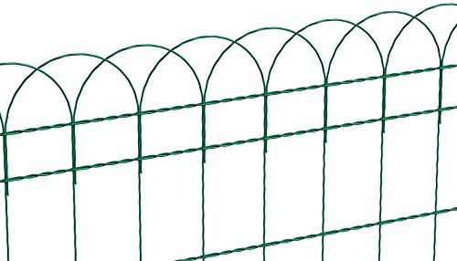 Alberts 611859 Ziergeflecht Rondo | verschiedene Höhen | grün | Höhe 65 cm | Länge 10 m von Alberts