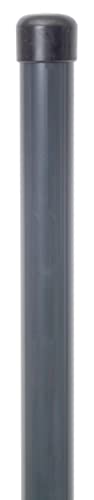 Alberts 617622 Zaunpfosten für Fix-Clip pro | für die Befestigung mit Einschlag-Bodenhülsen | zinkphosphatiert, anthrazit kunststoffbeschichtet (RAL 7016) | Länge 1690 mm | Schellen-Ø 34 mm Alberts 617622 Zaunpfosten für Fix-Clip pro | für die Befestigung mit Einschlag-Bodenhülsen | zinkphosphatiert, anthrazit kunststoffbeschichtet (RAL 7016) | Länge 1690 mm | Schellen-Ø 34 mm von Alberts