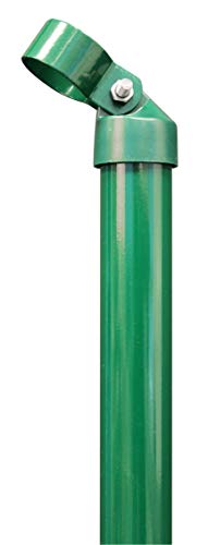 Alberts 632113 Strebe | zinkphosphatiert, grün kunststoffbeschichtet | Länge 1750 mm | Streben-Ø 38 mm | Schellen-Ø 38 mm von Alberts