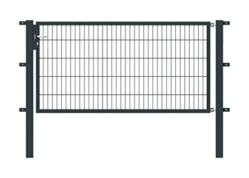 Alberts 647759 Einzeltor Flexo mit Zubehör | verschiedene Breiten und Höhen | anthrazit | Breite 200 cm | Höhe 100 cm Alberts 647759 Einzeltor Flexo mit Zubehör | verschiedene Breiten und Höhen | anthrazit | Breite 200 cm | Höhe 100 cm von Alberts