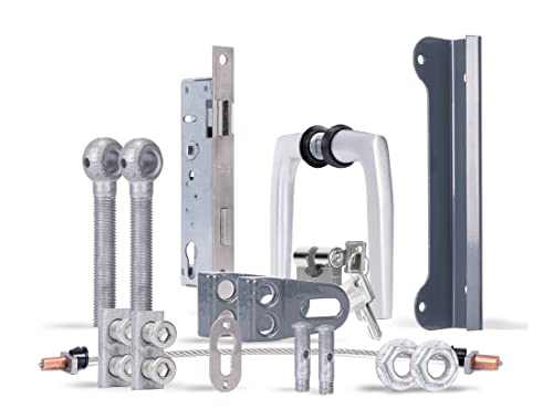 Alberts 652807 Zubehör-Set Flexo Plus | für Einzeltore | Stahl roh, feuerverzinkt anthrazit kunststoffbeschichtet RAL 7016 Alberts 652807 Zubehör-Set Flexo Plus | für Einzeltore | Stahl roh, feuerverzinkt anthrazit kunststoffbeschichtet RAL 7016 von Alberts