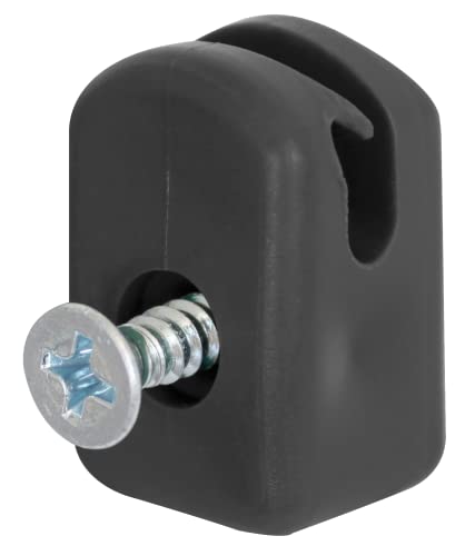 Alberts 656065 Spanndrahthalter mit Schraube | Kunststoff, schwarz | 10er Set Alberts 656065 Spanndrahthalter mit Schraube | Kunststoff, schwarz | 10er Set von Alberts