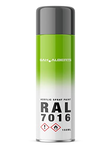 Alberts 657796 Reparaturspray | anthrazit RAL 7016 | 150 ml von Alberts