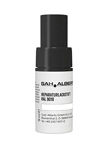 Alberts 657918 Reparaturlackstift | weoß RAL 9001 | 9 ml von Alberts