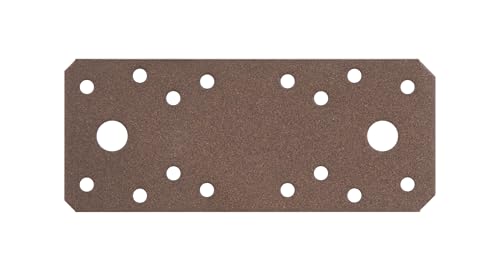 Alberts 822231 DURAVIS Flachverbinder, Rostbraun, 30 Stück von Alberts