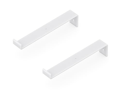 Alberts 823313 Regalträger Ben | ein Paar | Regalhalter in mehreren Größen | wahlweise in verschiedenen Trendfarben | Regalwinkel als ein Paar oder einzeln | Größe 62 x 209 x 30 mm von Alberts