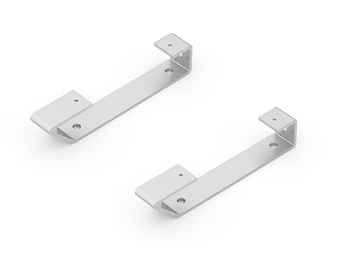 Alberts 833183 Regalträger Emily | ein Paar | Regalhalter in mehreren Größen | wahlweise in verschiedenen Trendfarben | Regalwinkel als ein Paar oder einzeln | Größe 40 x 205 x 30 mm von Alberts