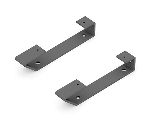 Alberts 833220 Regalträger Emily | ein Paar | Regalhalter in mehreren Größen | wahlweise in verschiedenen Trendfarben | Regalwinkel als ein Paar oder einzeln | Größe 40 x 205 x 30 mm von Alberts