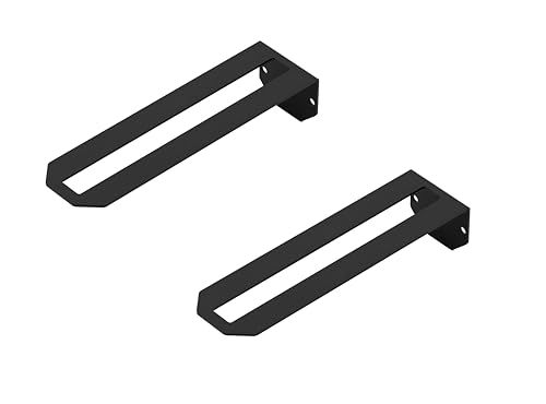 Alberts 833398 Regalträger Finn | ein Paar | Regalhalter wahlweise in verschiedenen Trendfarben | Regalwinkel als ein Paar oder einzeln | Größe 60 x 220 x 50 mm von Alberts